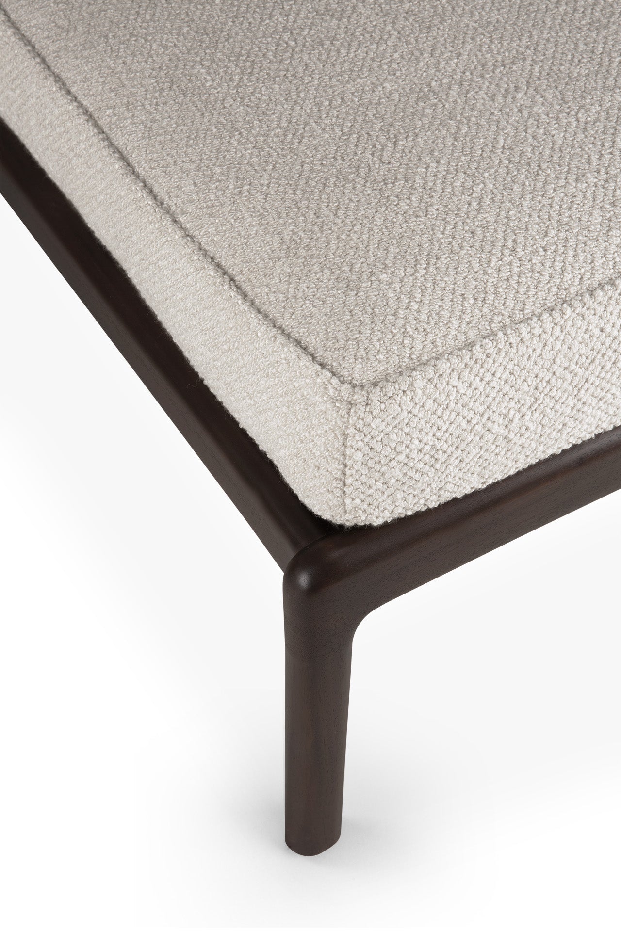 Jack-footstool-frame-varnished-mahogany-dark-brown-ivory-Goode-Studio