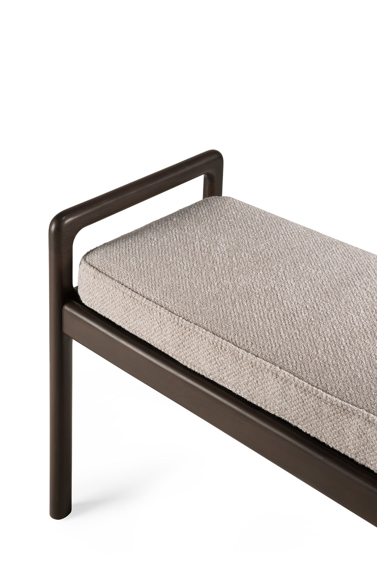 Jack Bench Frame - Mahogany Dark Brown - Goode Studio