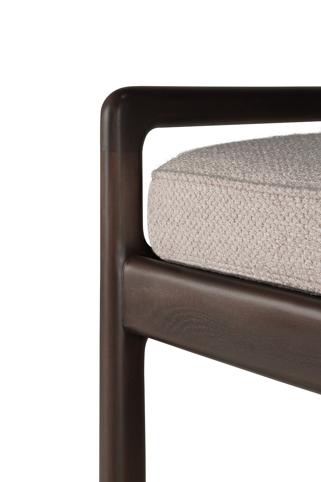 Jack Bench Frame - Mahogany Dark Brown - Goode Studio