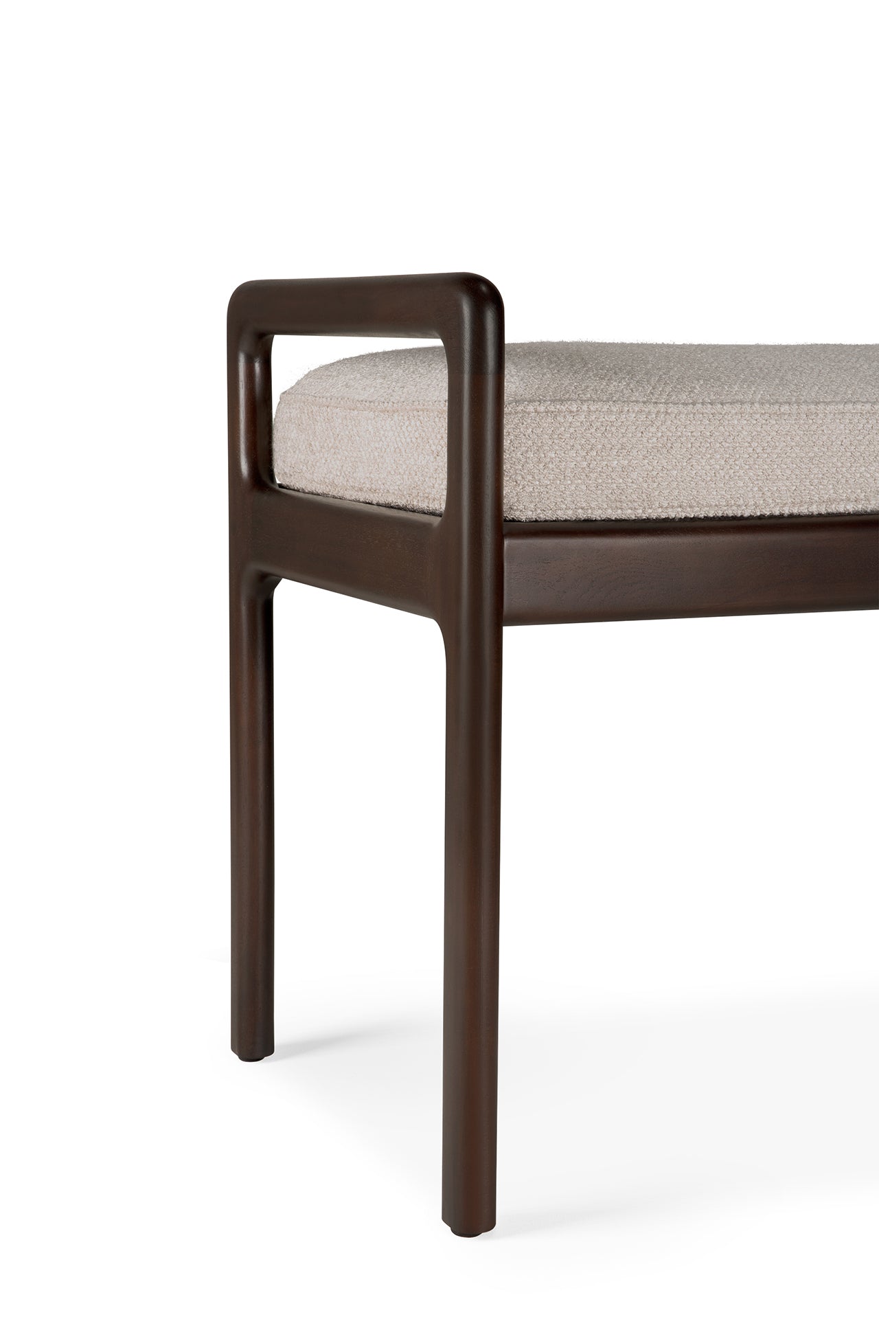 Jack Bench Frame - Mahogany Dark Brown - Goode Studio