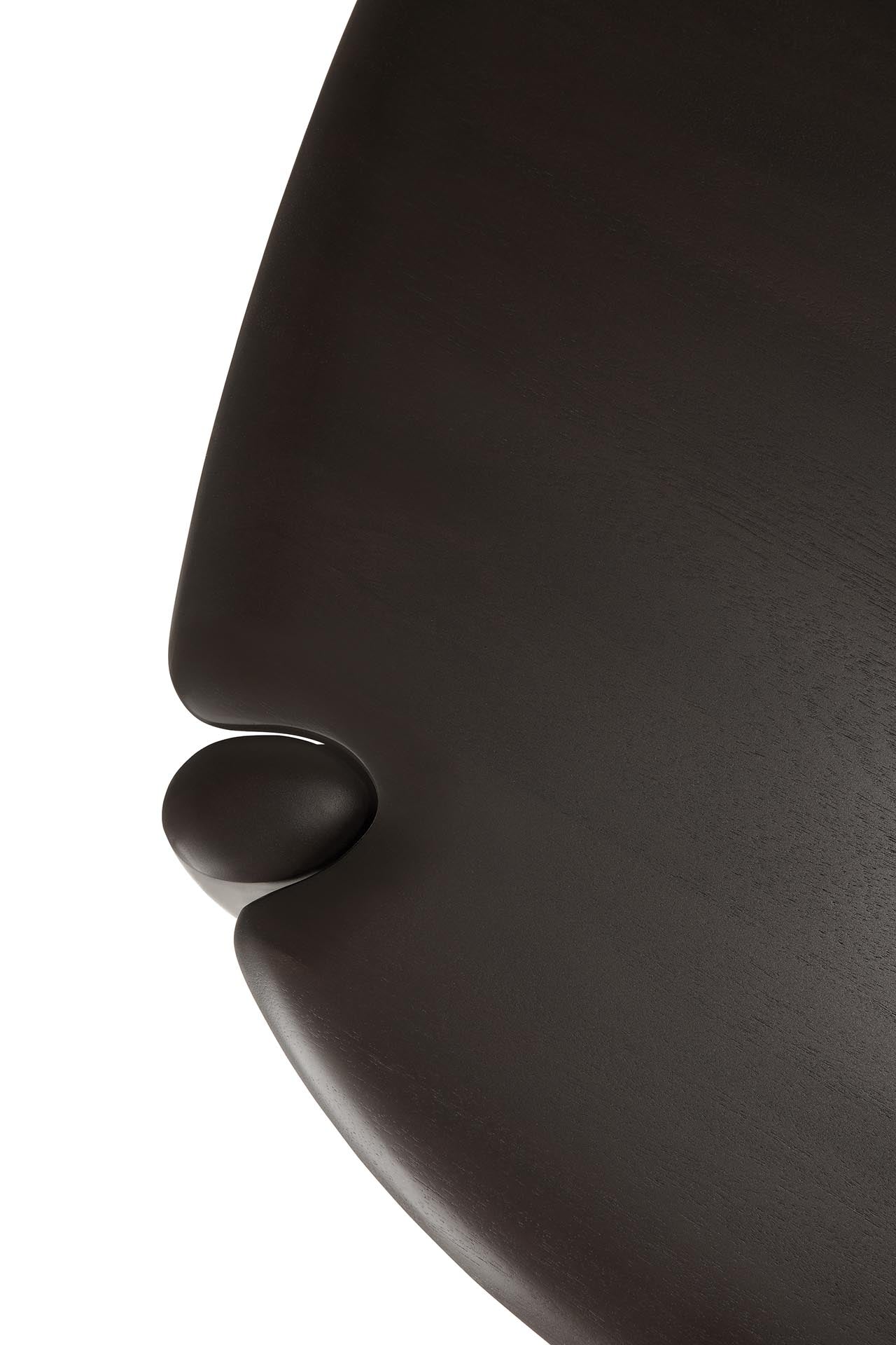 PI-coffee-table-varnished-mahogany-dark-brown-pebble-shape-Goode-Studio