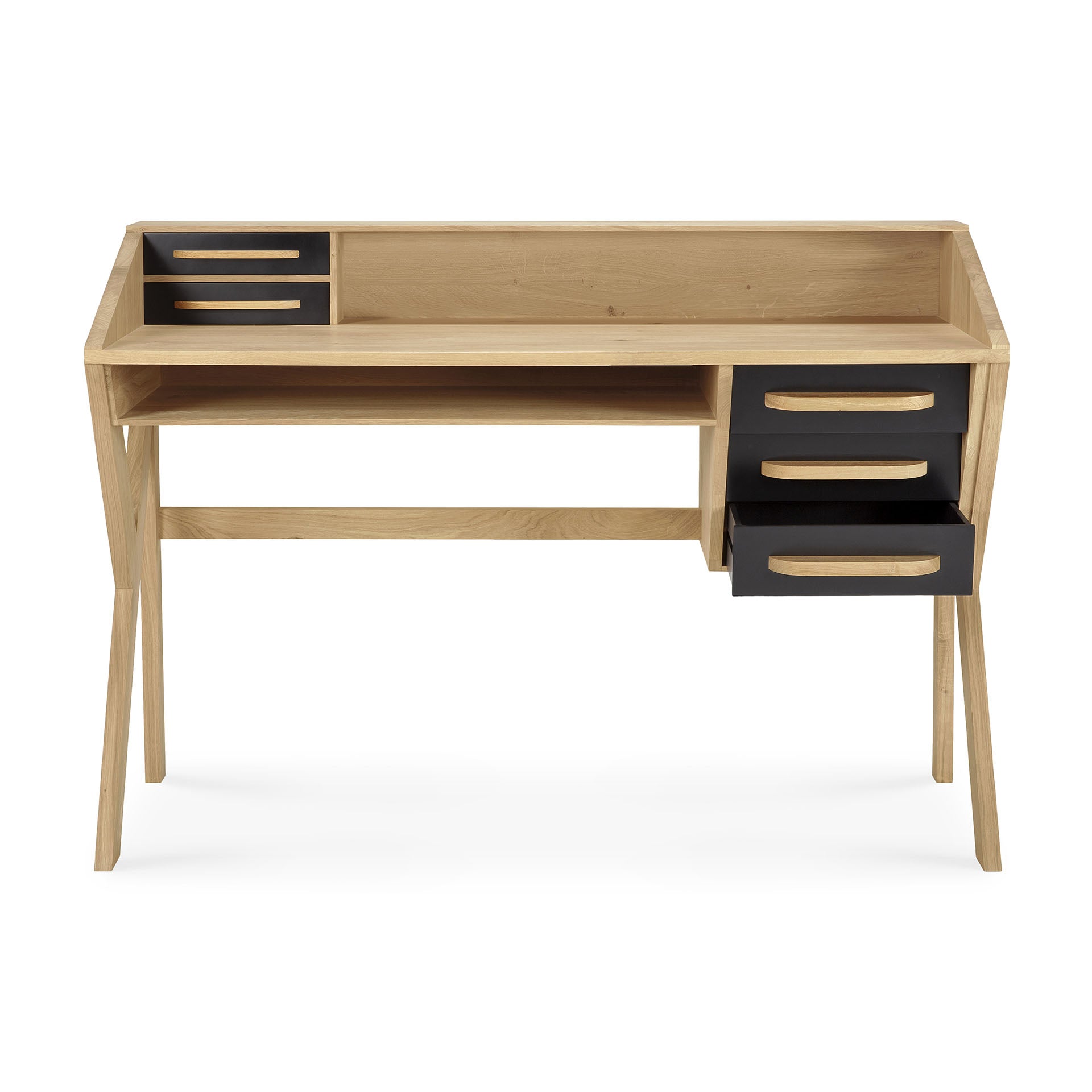 Oak-Origami-desk-black-front-cut-Goode-Studio