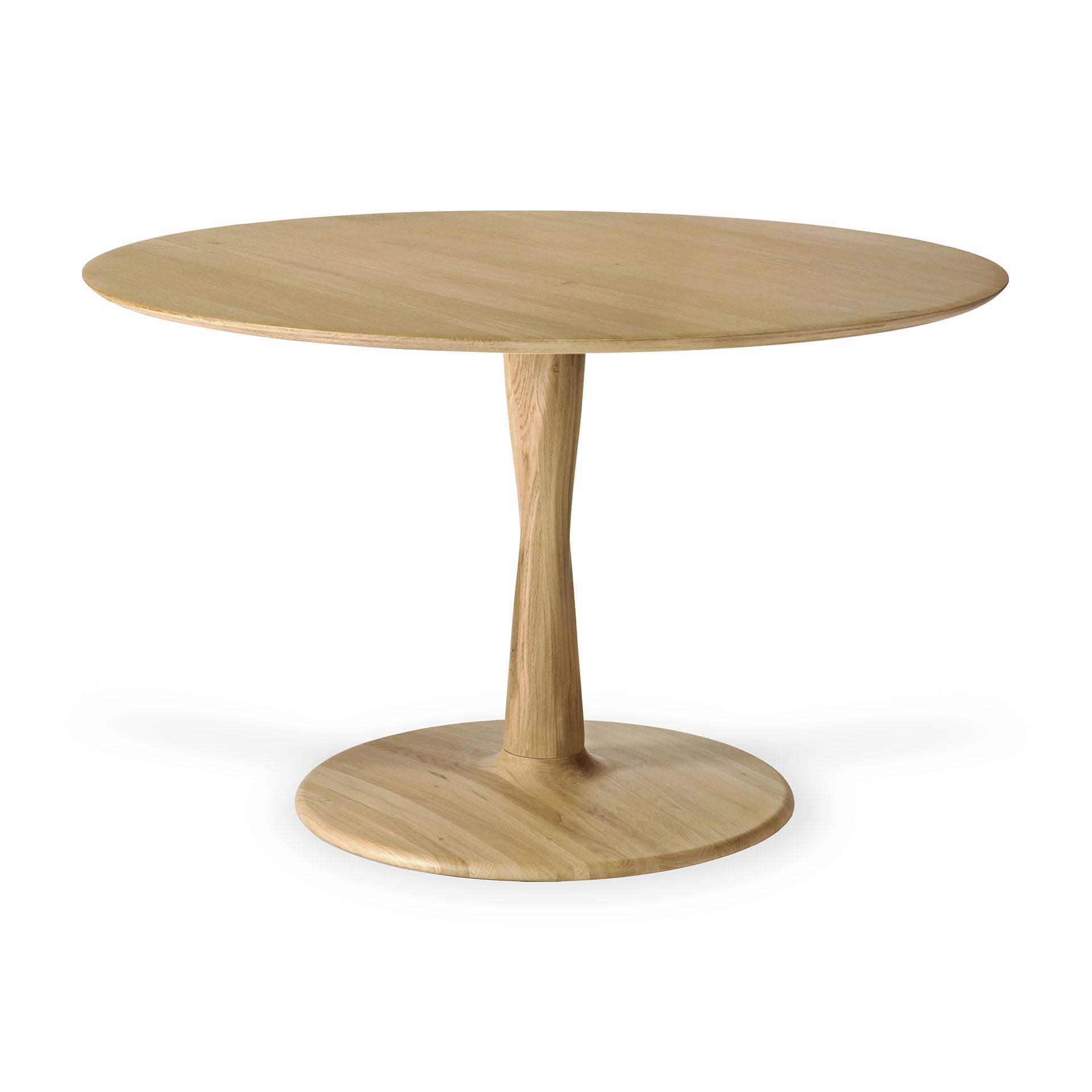 Torsion Dining Table Round, Oak - Goode Studio