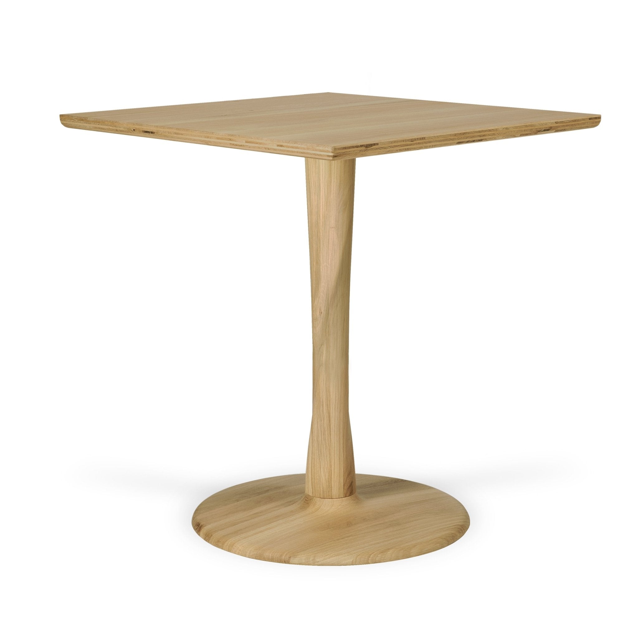 Torsion Dining Table, Oak, Square - Goode Studio