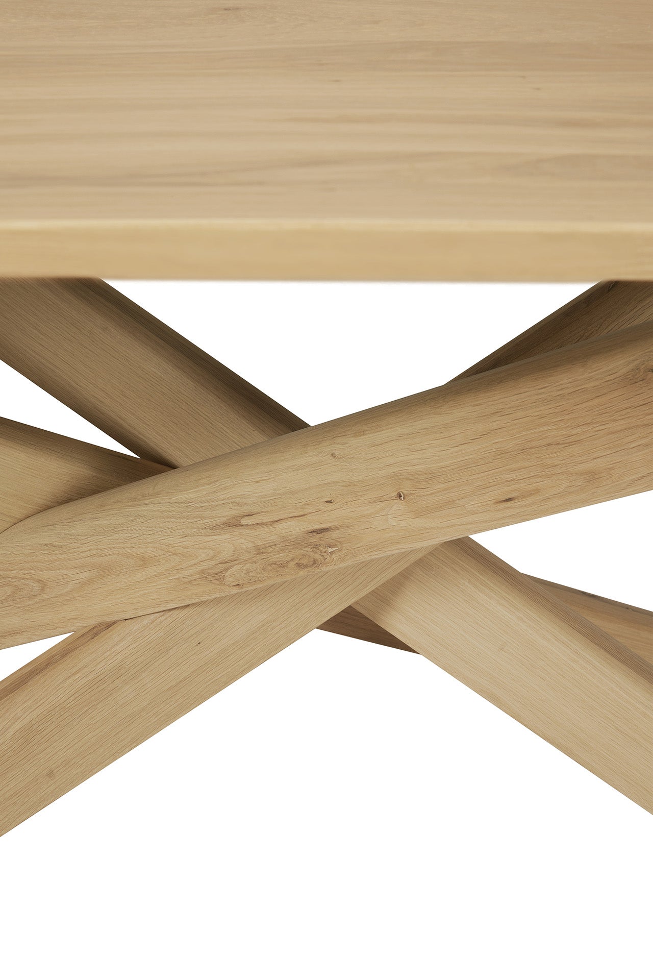Mikado Dining Table, Oak, Rectangular - Goode Studio