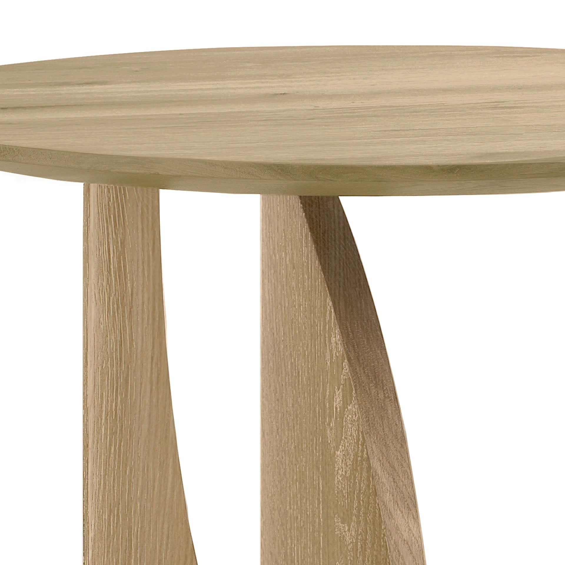 Oak-Geometric-side-table-varnished-Goode-Studio