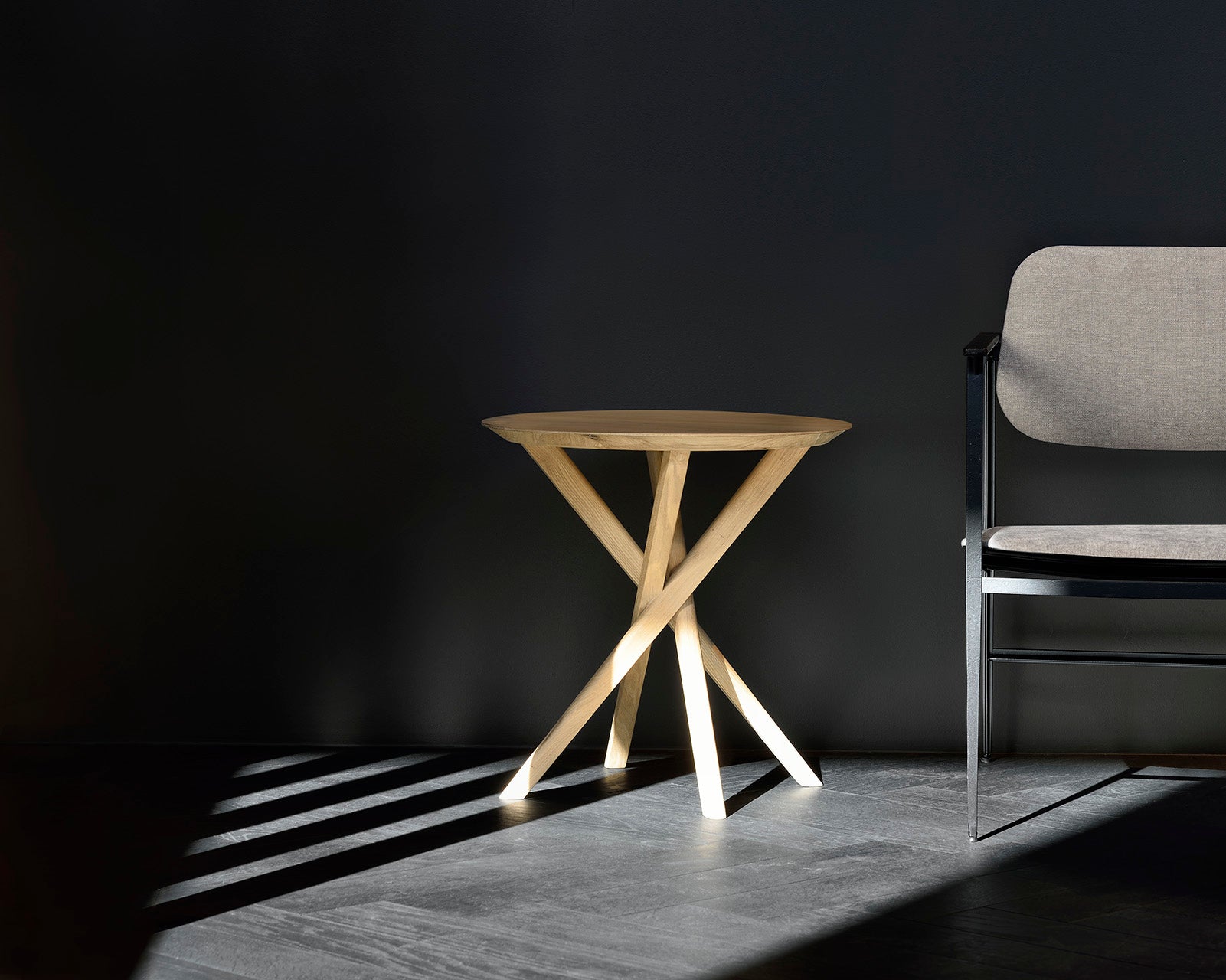 Oak-Mikado-side-table-Goode-Studio