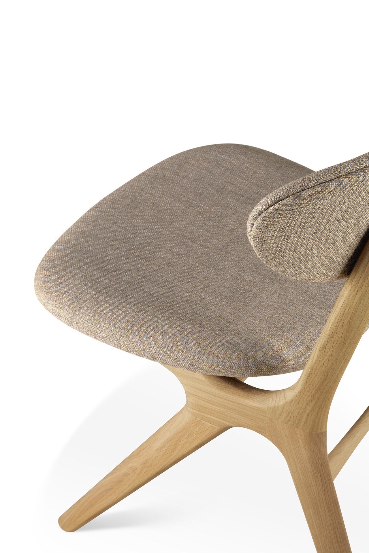 Eye-dining-chair-varnished-oak-Warm-Grey-fabric-upholstered-backrest-seat-Goode-Studio