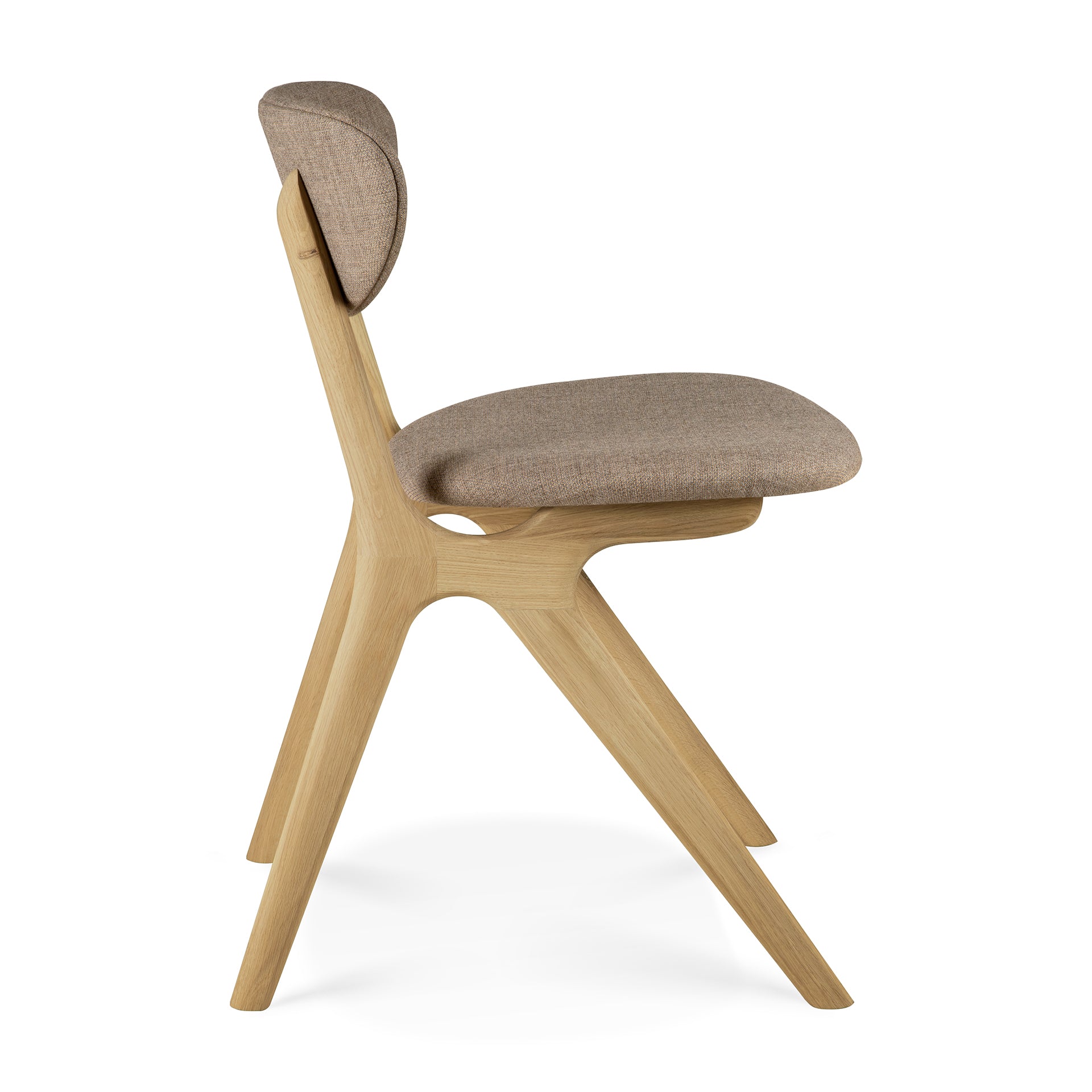 Eye-dining-chair-varnished-oak-Warm-Grey-fabric-upholstered-backrest-seat-profile-cut-Goode-Studio