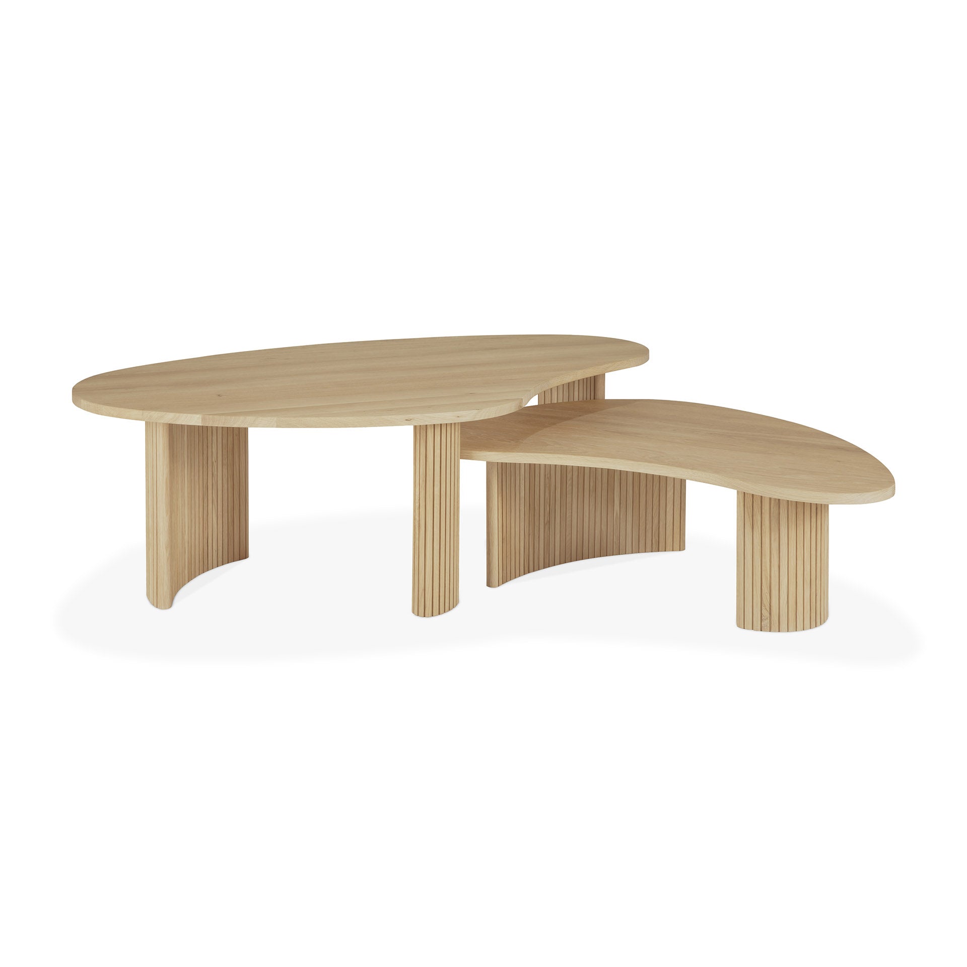 Boomerang-coffee-table-oak-pebble-shape-adjusted-profile-cut-Goode-Studio