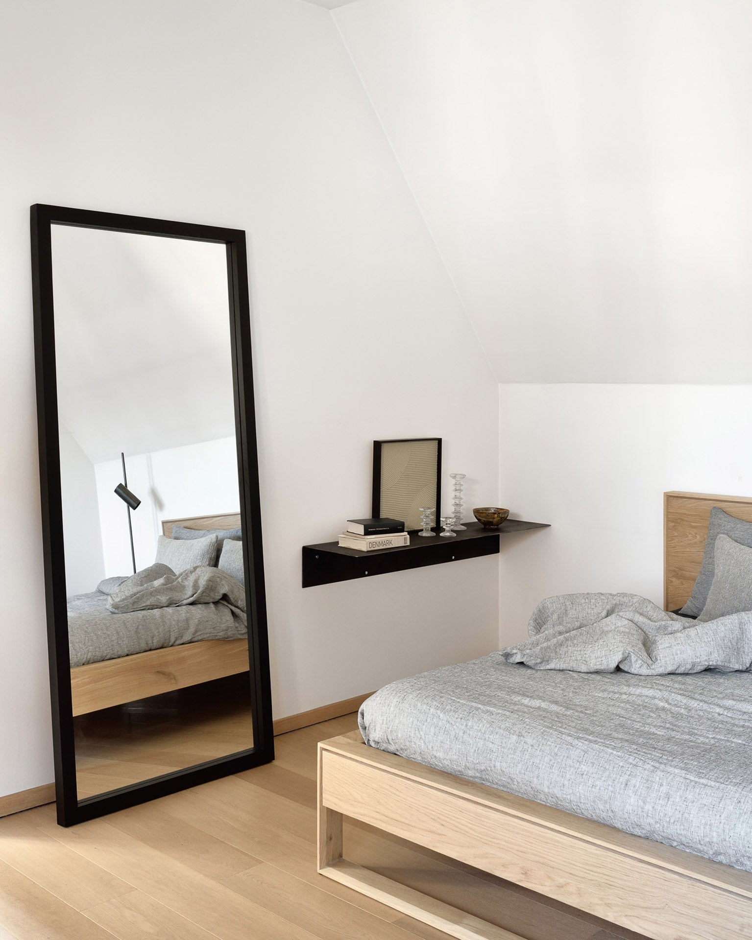 Light Frame Floor Mirror - Goode Studio