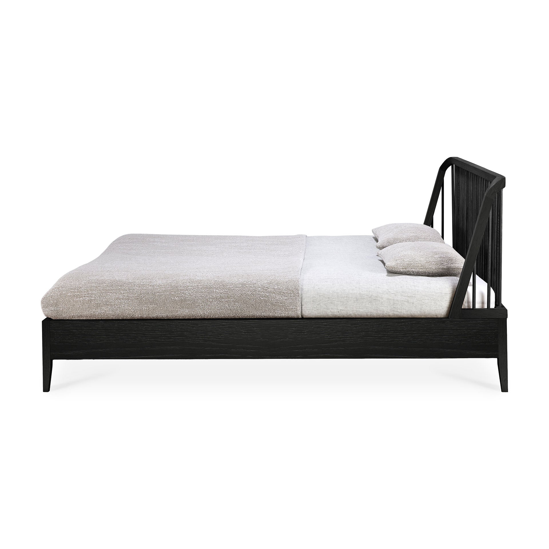 Oak-black-spindle-bed-profile-cut-Goode-Studio