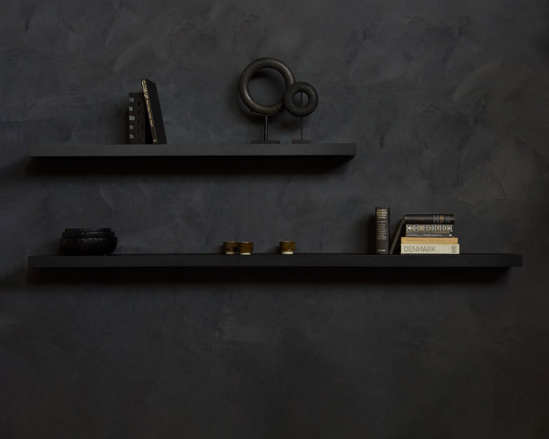 Wall Shelf - Oak Black - Goode Studio