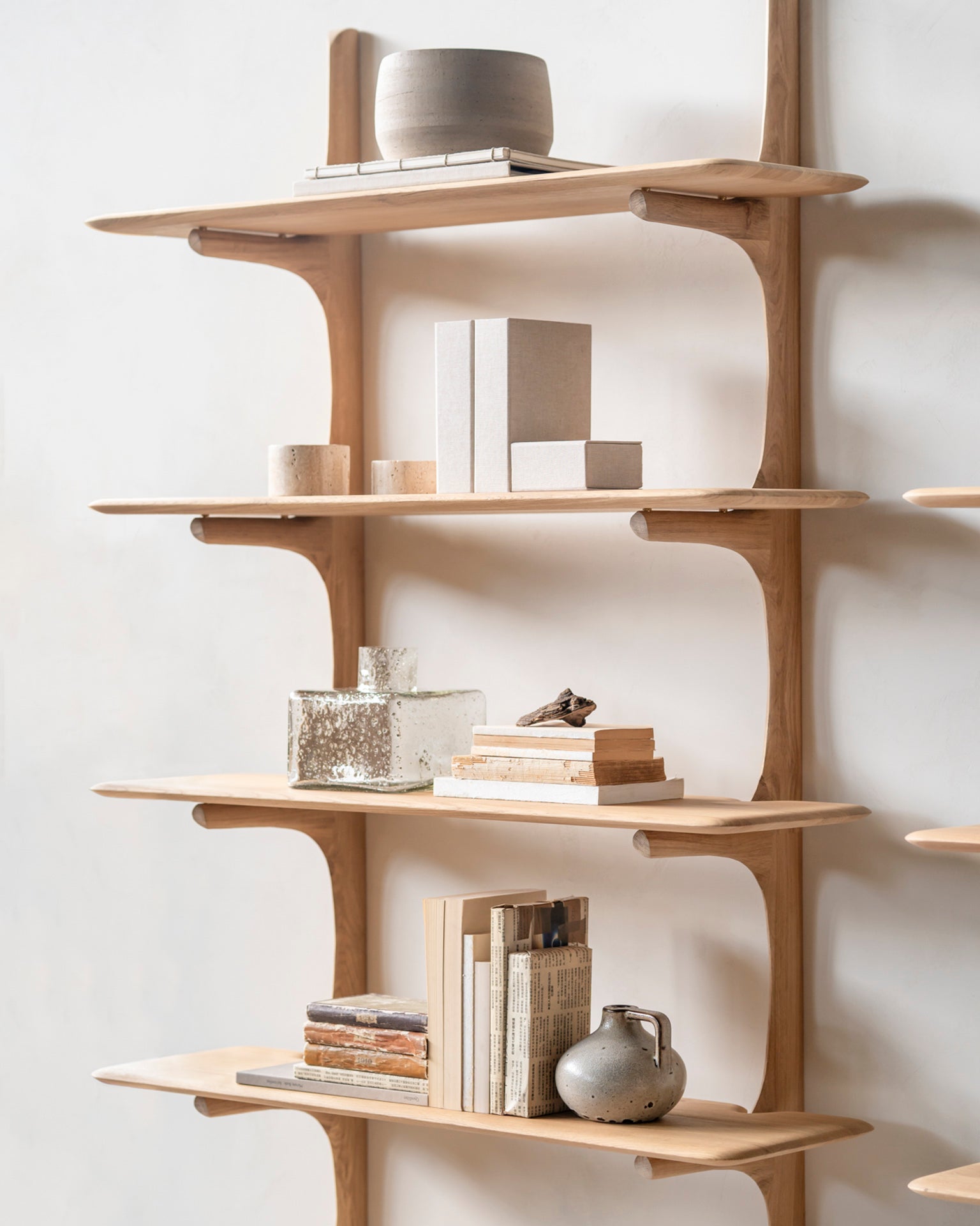 PI Wall Shelf, Oak - Goode Studio