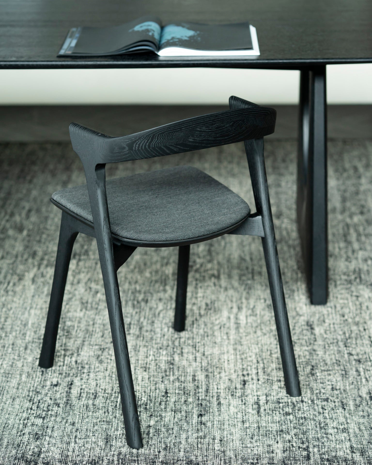 Bok Dining Chair - Oak Black - Goode Studio