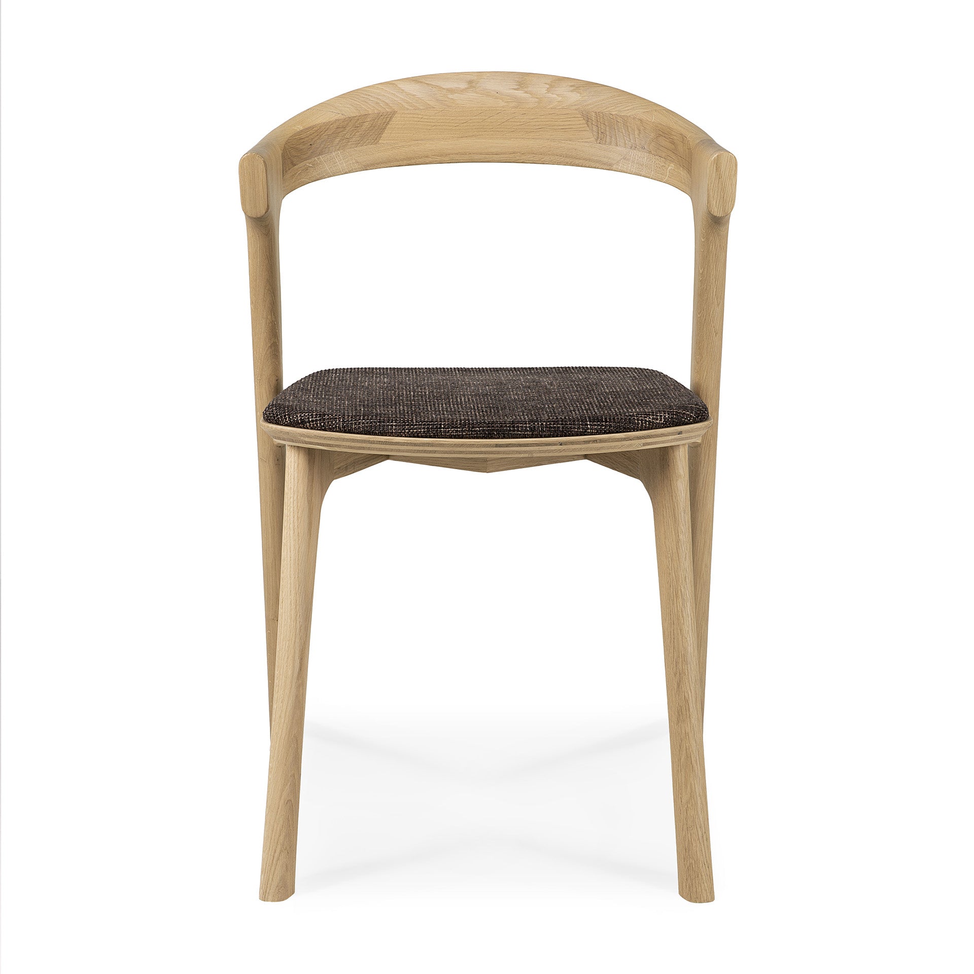 Oak-Bok-dining-chair-dark-brown-front-cut-Goode-Studio