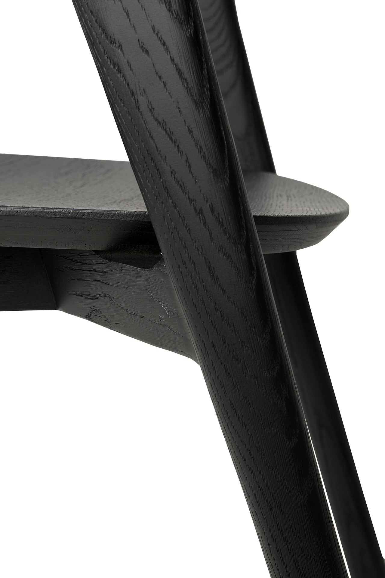 Bok Dining Chair - Oak Black - Goode Studio