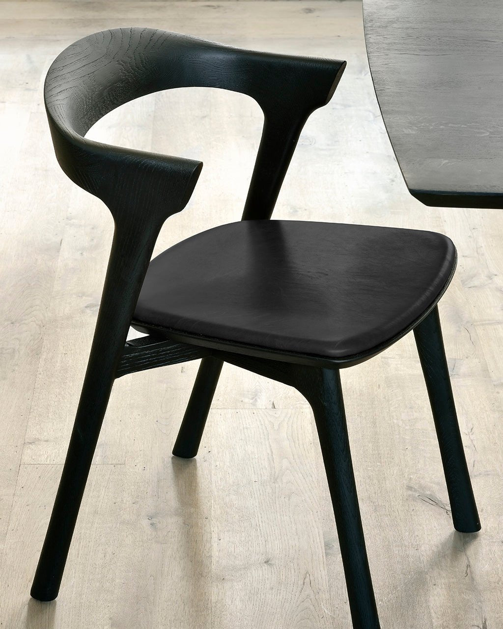 Bok Dining Chair - Oak Black - Goode Studio