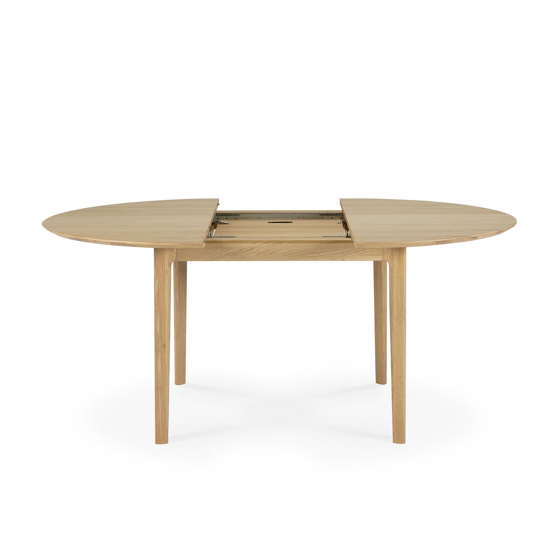 Bok Extendable Dining Table, Round - Goode Studio