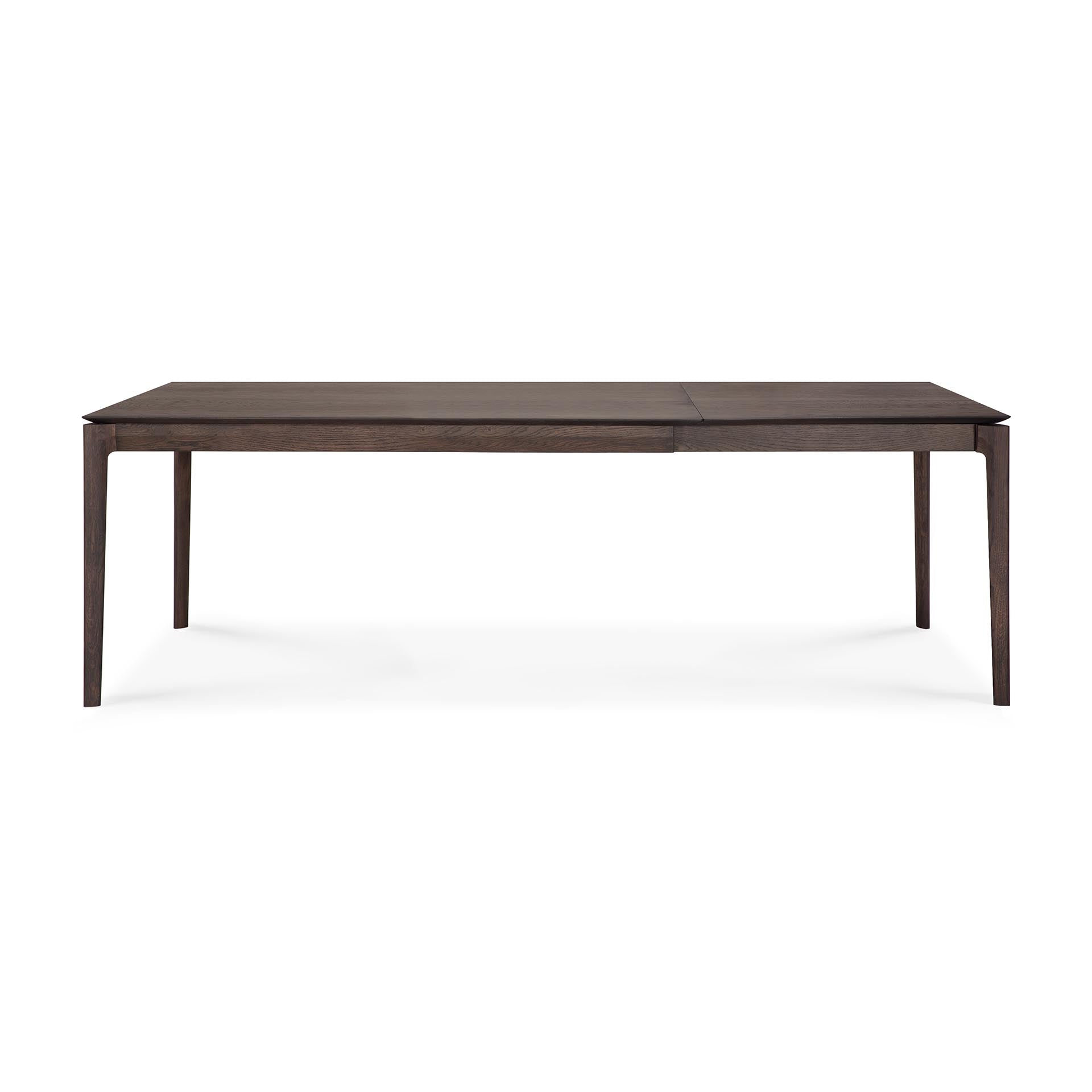 Bok Extendable Dining Table, Oak Brown, Rectangular - Goode Studio