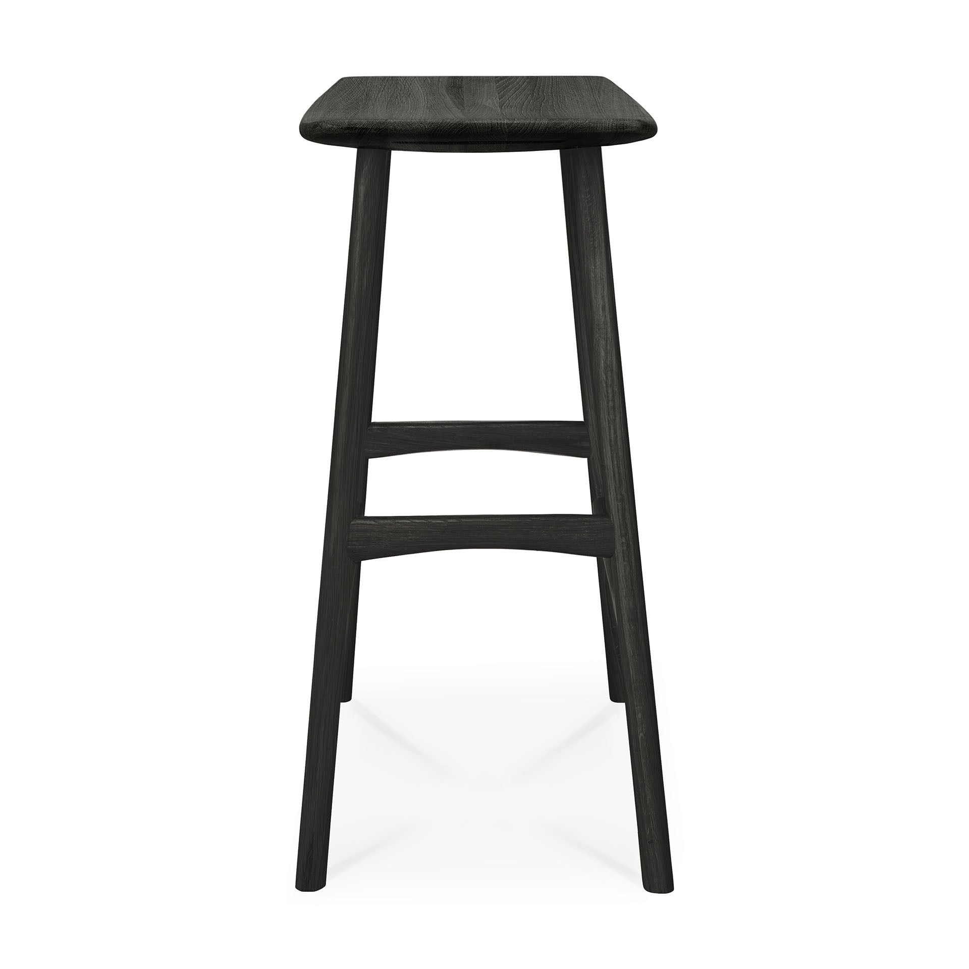 Oak-Osso-black-counter-stool-profile-cut-Goode-Studio