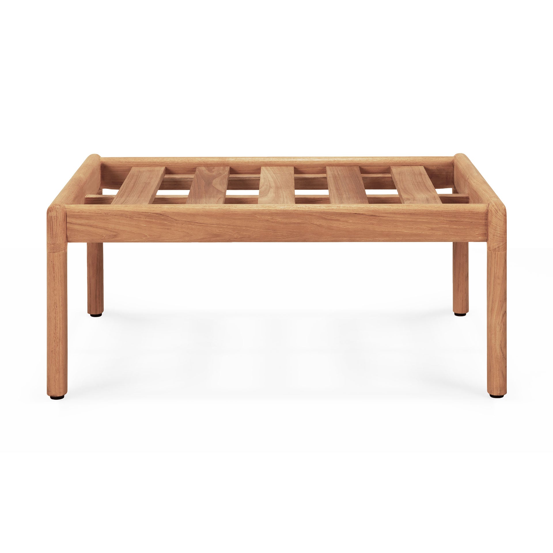 Jack Outdoor Footstool - Teak - Goode Studio