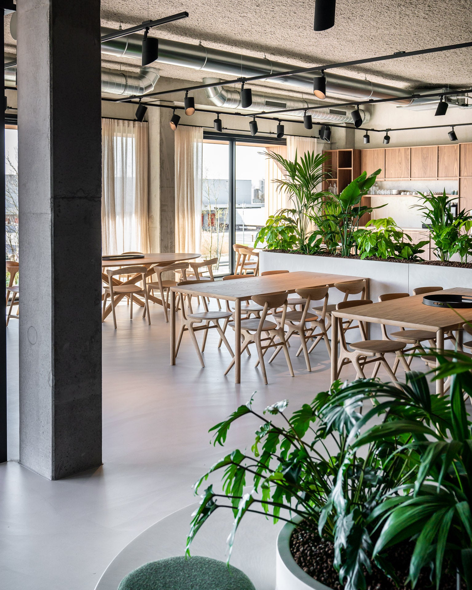 Mikado Dining Table - Oak - Oval - Goode Studio