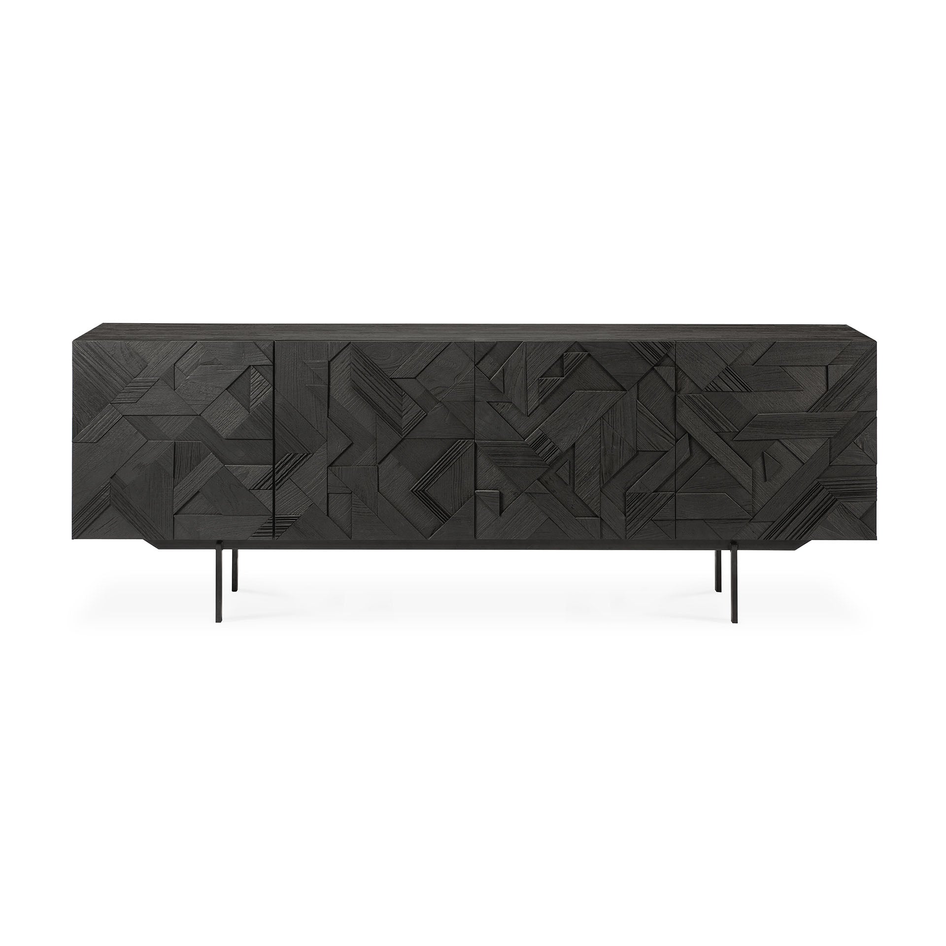 Teak-Graphic-black-sideboard-front-cut-Goode-Studio