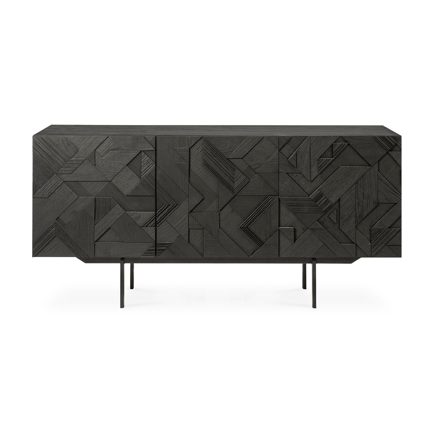 Teak-Graphic-black-sideboard-front-cut-Goode-Studio