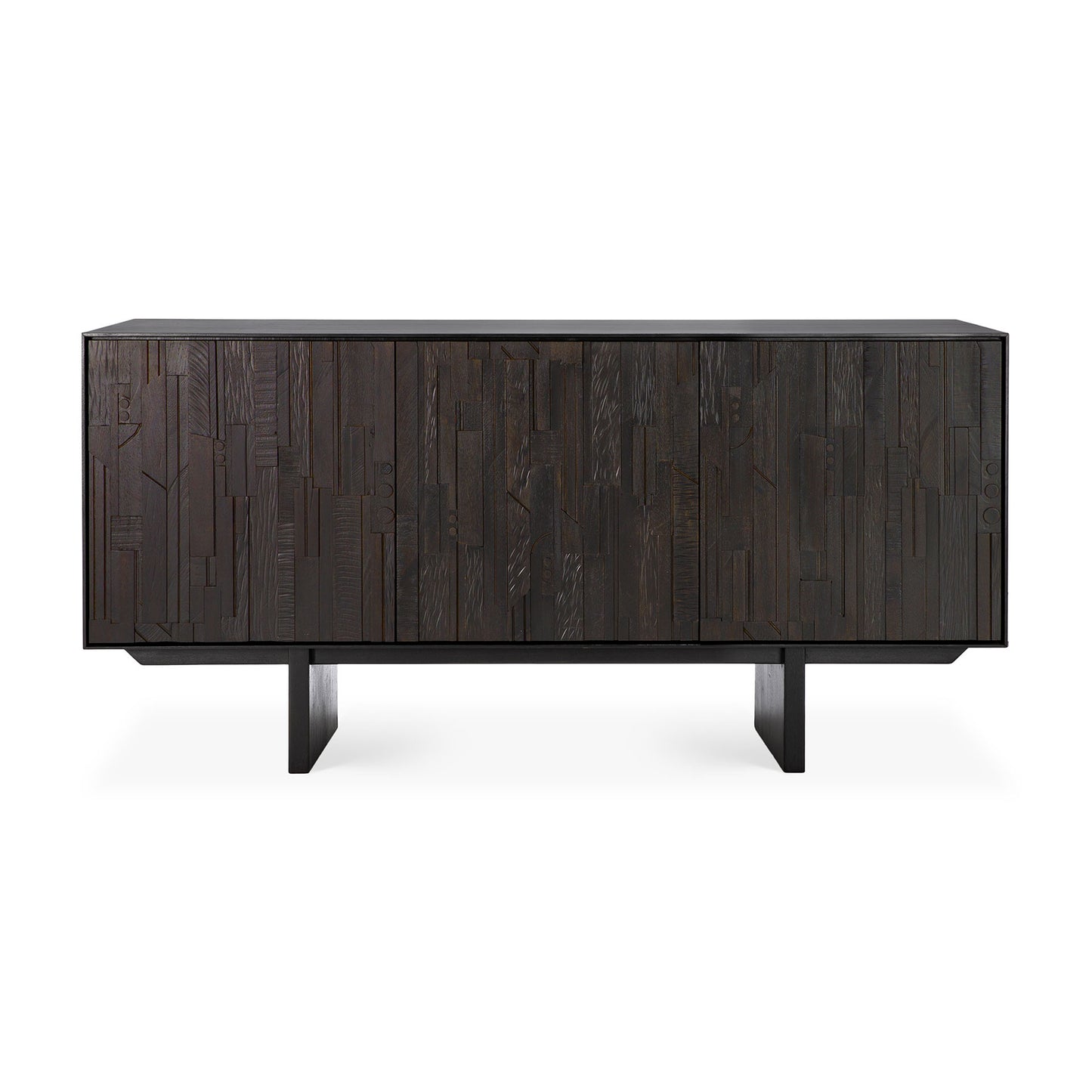 Teak-Mosaic-sideboard-3-doors-front-cut-Goode-Studio