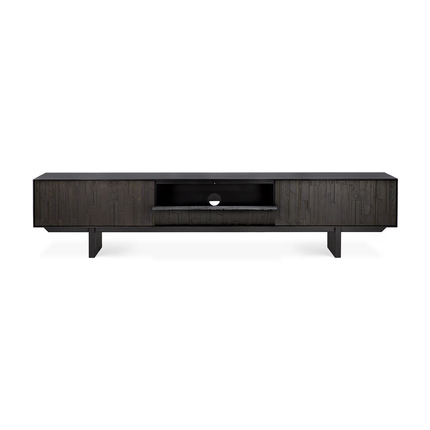 Teak-Mosaic-TV-cupboard-open2-cut-Goode-Studio