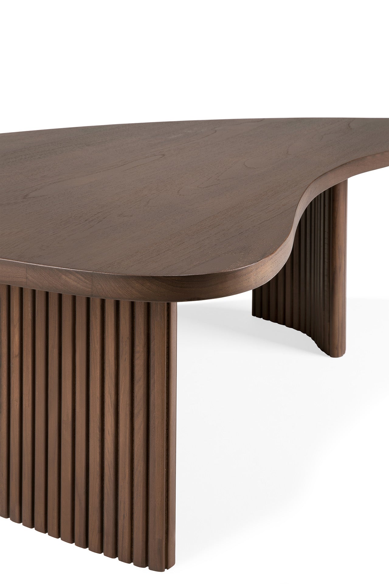 Boomerang-coffee-table-varnished-teak-brown-pebble-shape-Goode-Studio