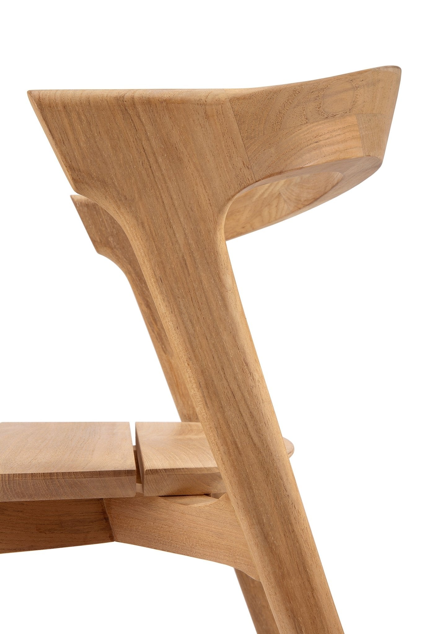 Bok Outdoor Dining Chair, Teak - Goode Studio