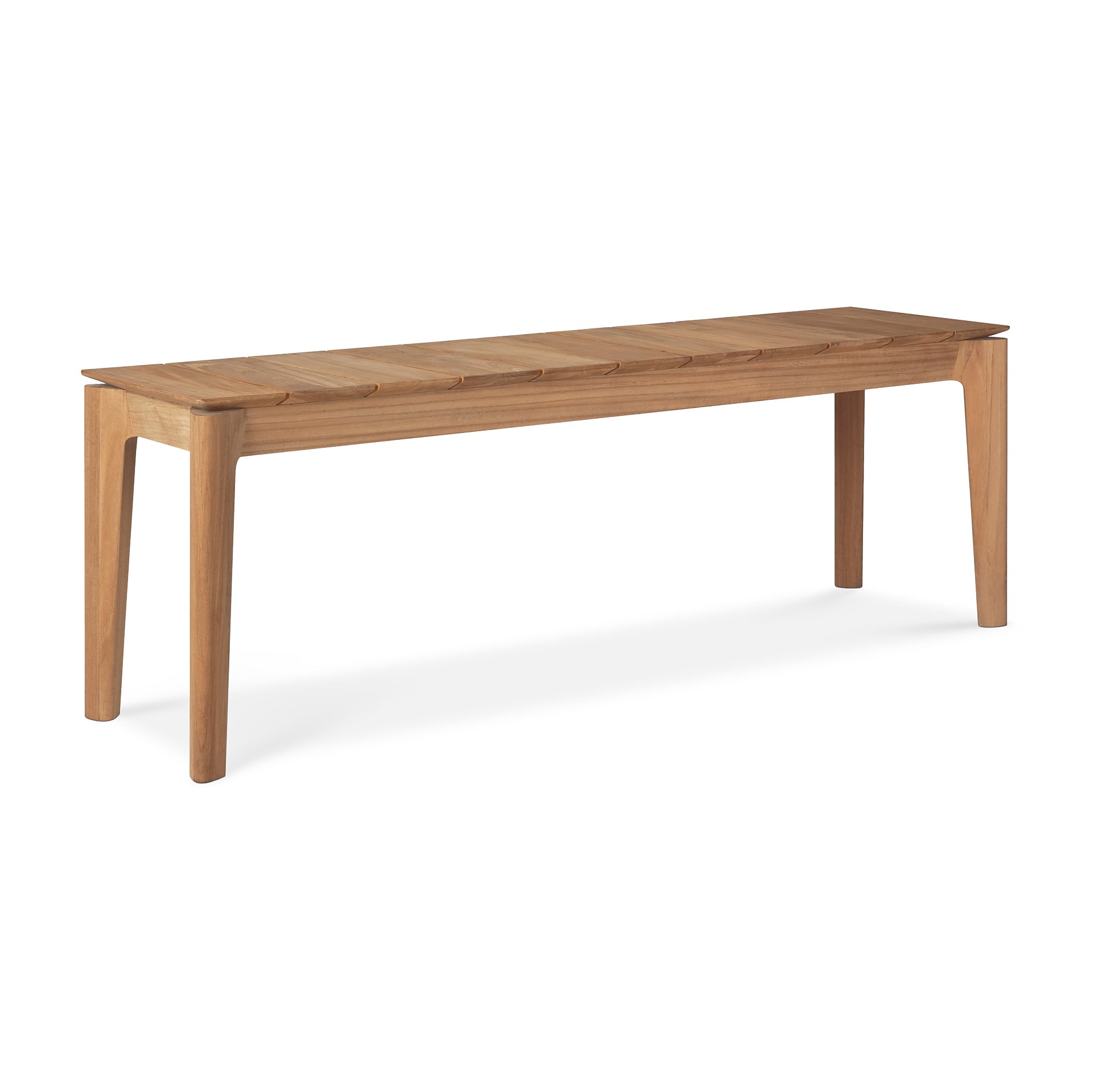 Bok-outdoor-bench-frame-teak-front-cut-Goode-Studio
