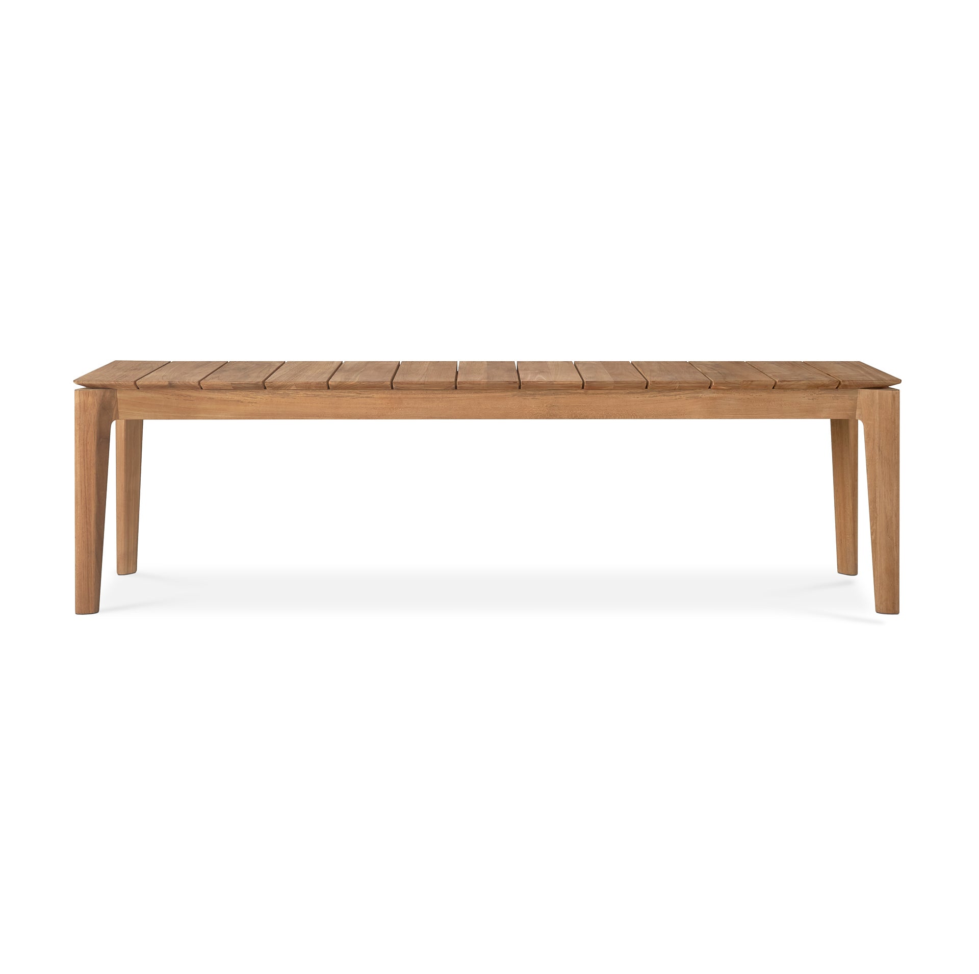Bok-outdoor-bench-frame-teak-front-cut-Goode-Studio