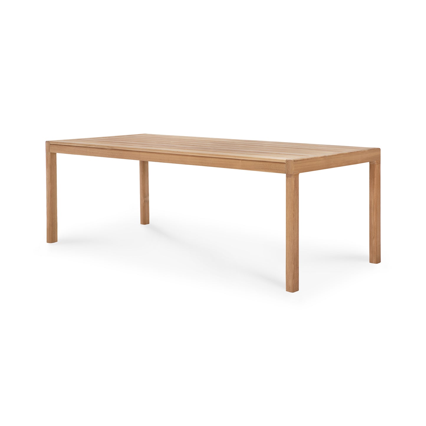Teak-Jack-Outdoor-dining-table-250-side-cut-Goode-Studio