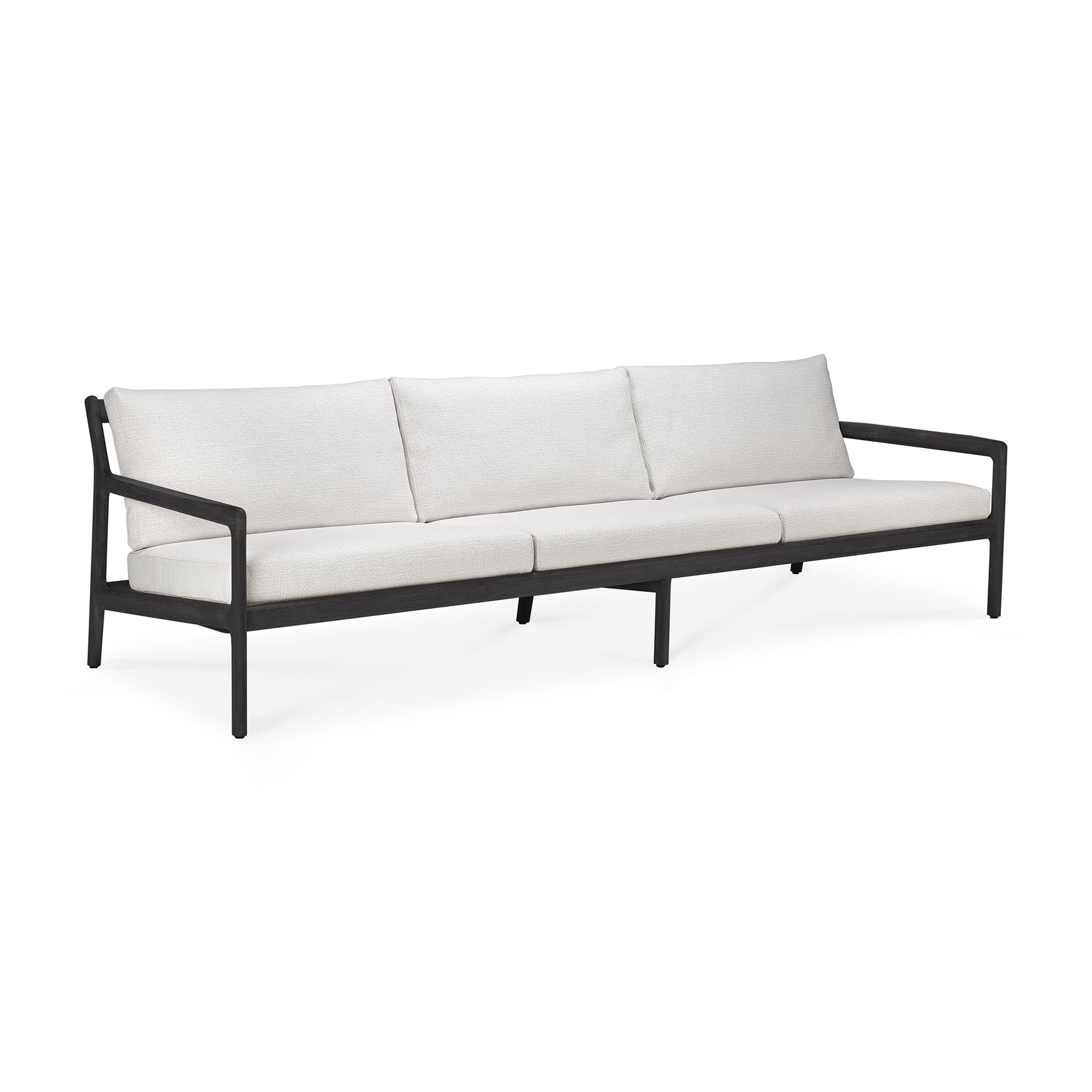 Teak-black-Jack-outdoor-sofa-3-seater-off-white-cushions-side-cut-Goode-Studio