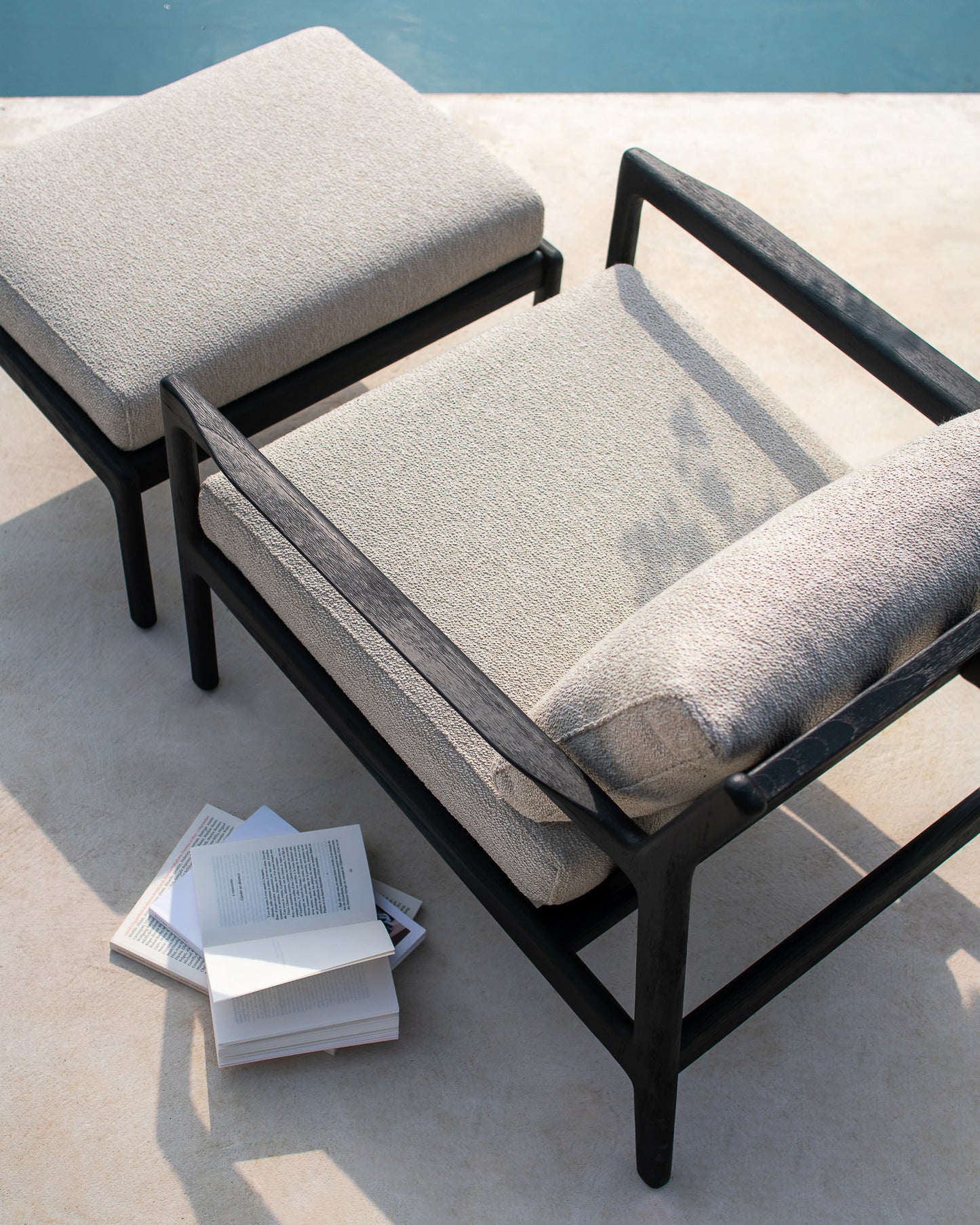 Jack-lounge-chair-Jack-footstool-mocha-fabric-Goode-Studio