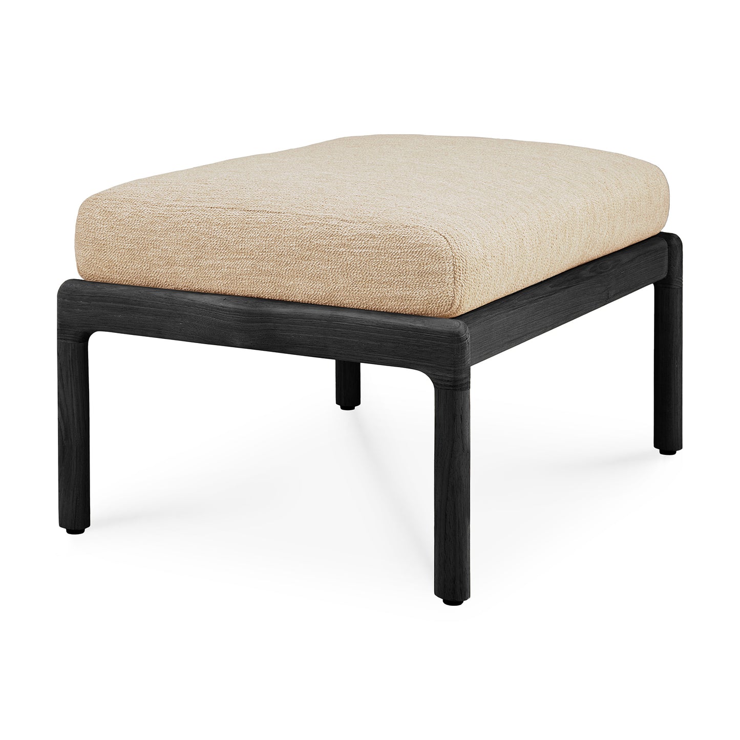 Teak-black-Jack-outdoor-footstool-natural-front-cut-Goode-Studio