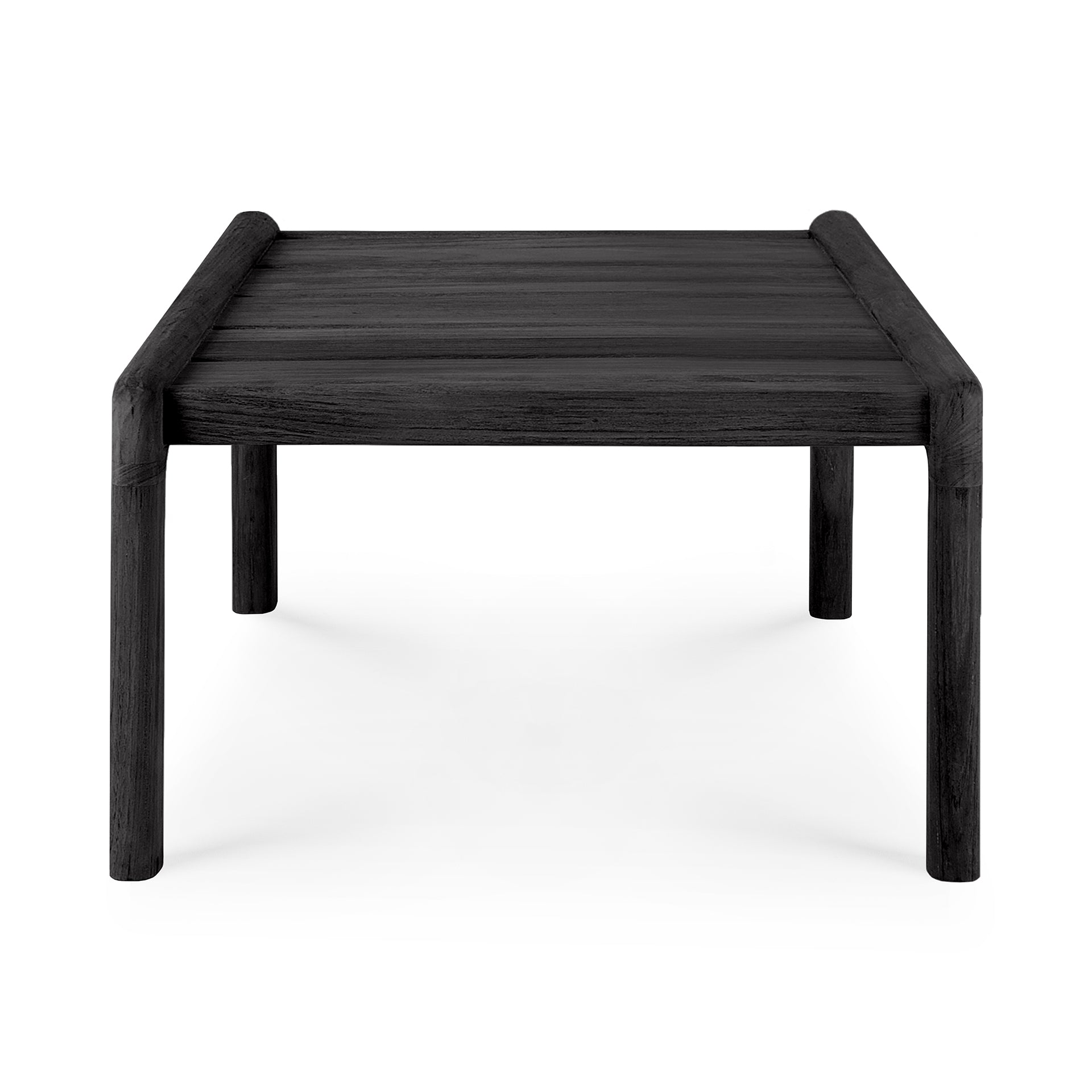 Teak-black-Jack-outdoor-side-table-front-cut-Goode-Studio