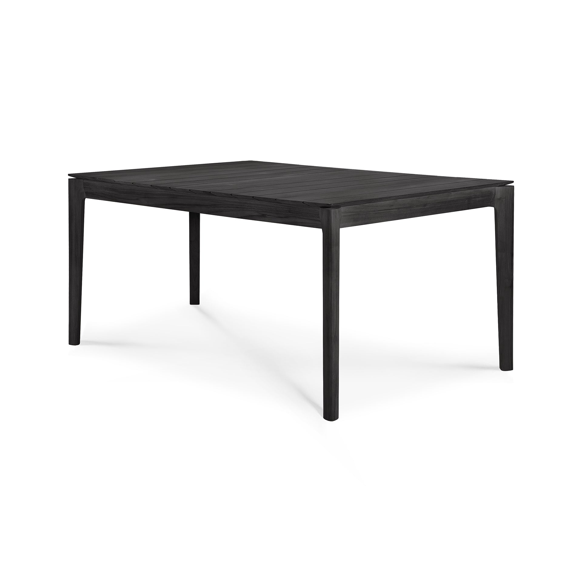 Teak-black-Bok-outdoor-dining-table-side-cut-Goode-Studio