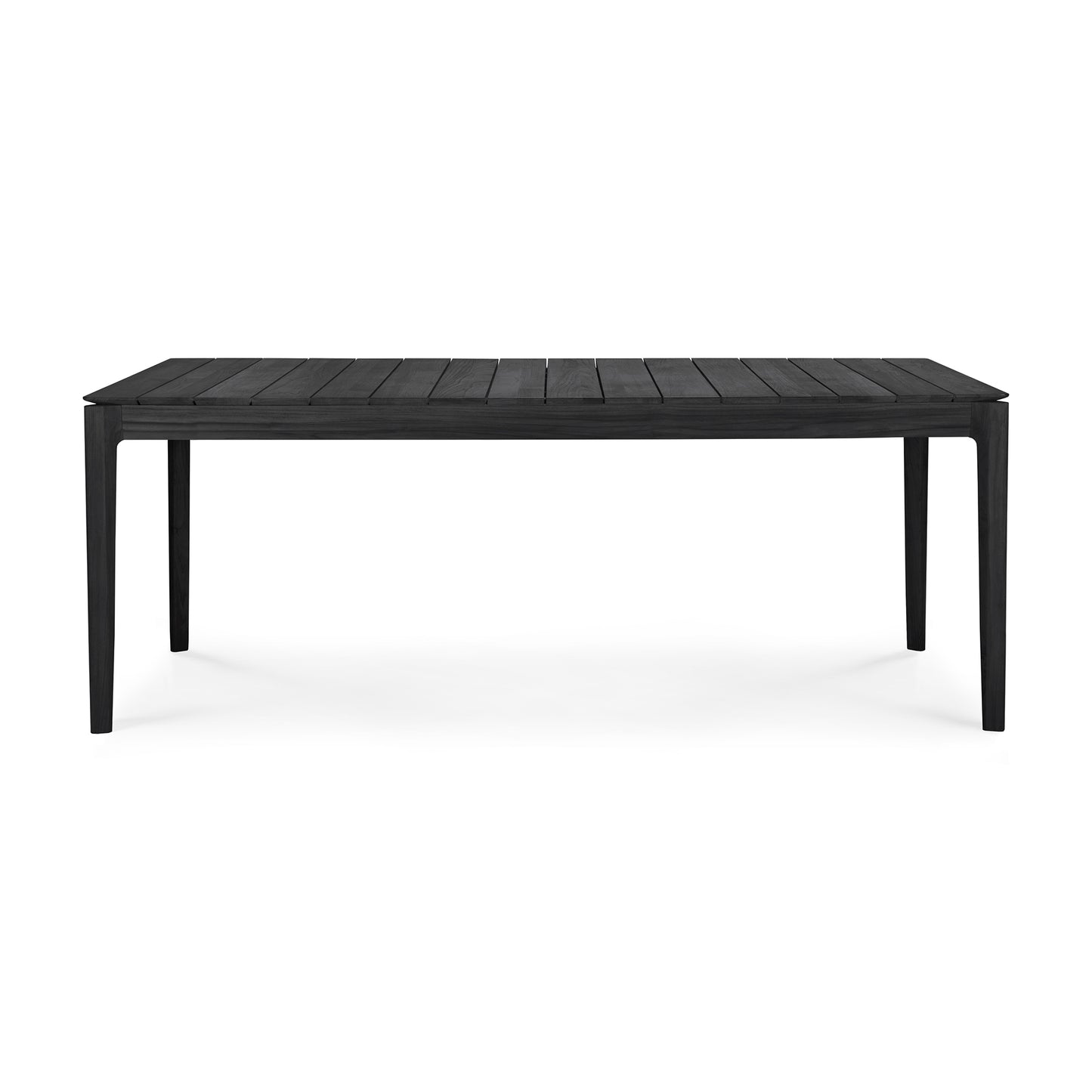 Teak-black-Bok-outdoor-dining-table-front-cut-Goode-Studio