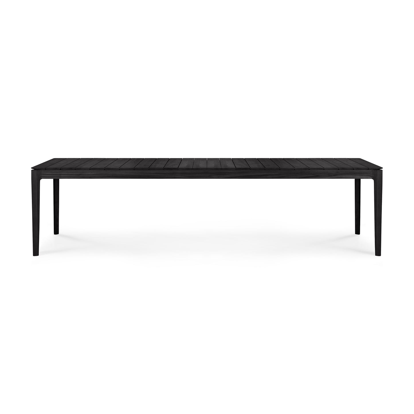 Teak-black-Bok-outdoor-dining-table-front-cut-Goode-Studio