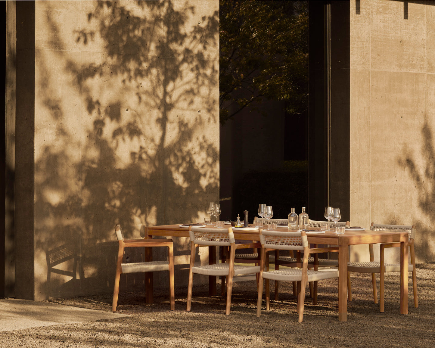 Jack Woven Outdoor Dining Chair - Goode Studio