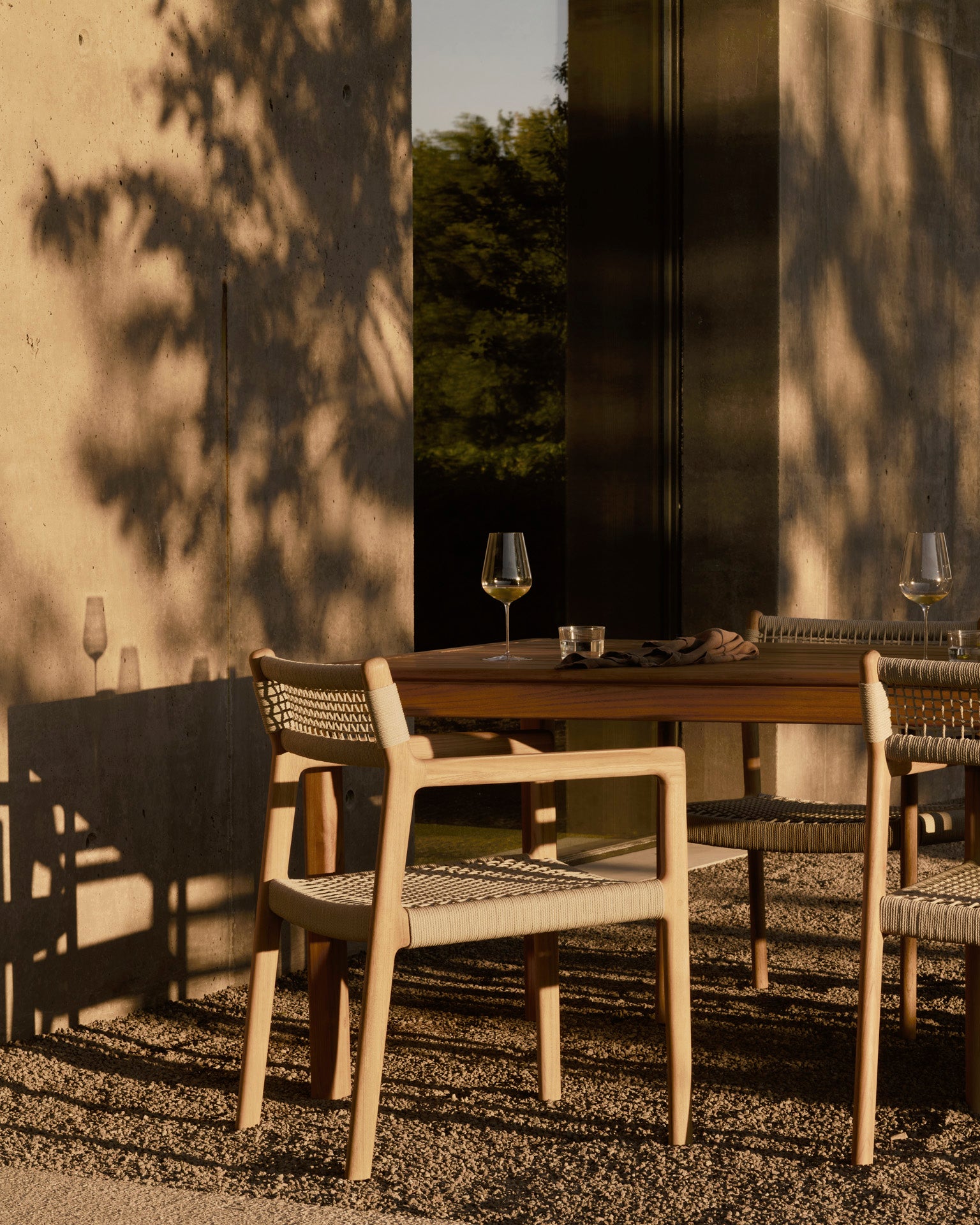 Jack Woven Outdoor Dining Chair - Goode Studio