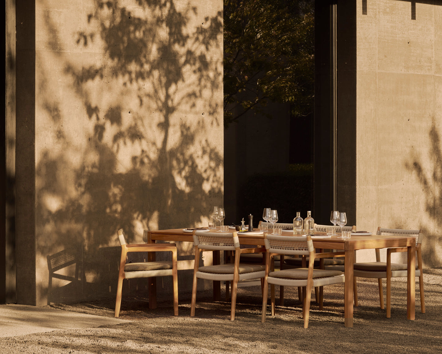 Bok Outdoor Extendable Dining Table - Goode Studio