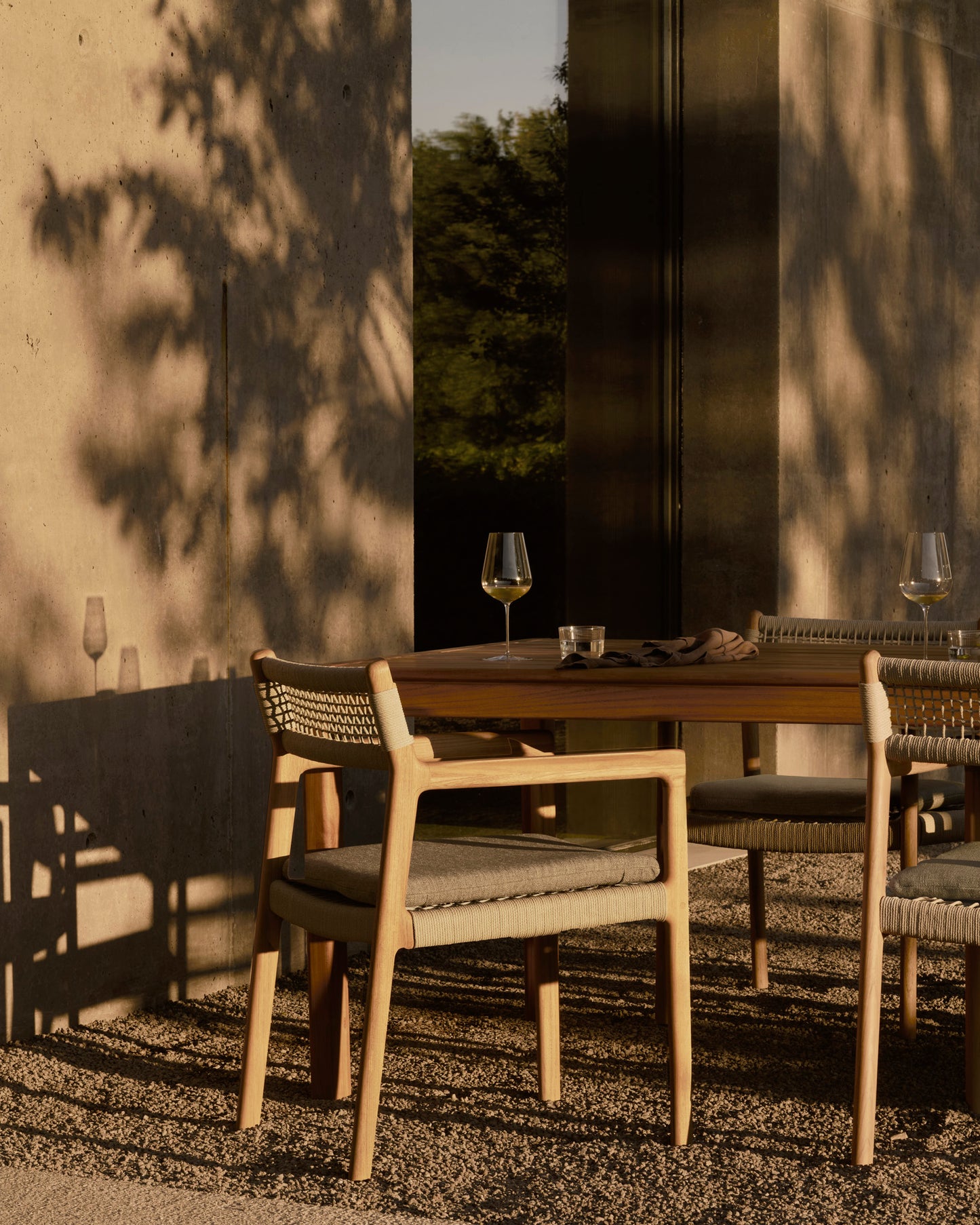 Jack Woven Outdoor Dining Chair - Goode Studio