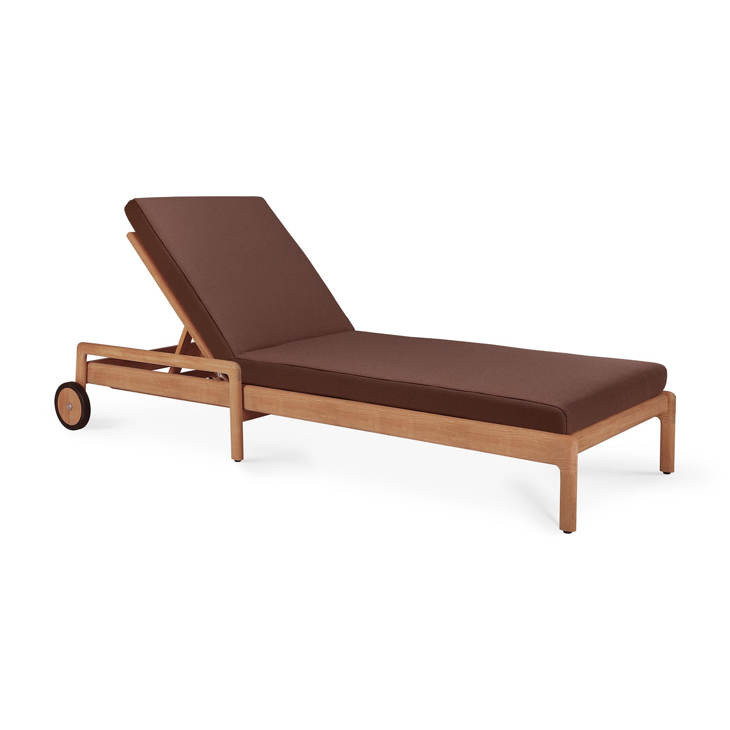 Jack Outdoor Adjustable Teak Lounger - Goode Studio