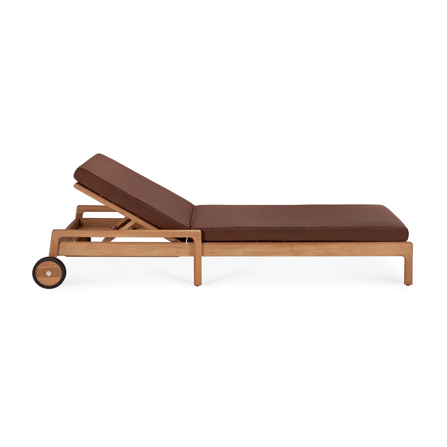 Jack Outdoor Adjustable Teak Lounger - Goode Studio