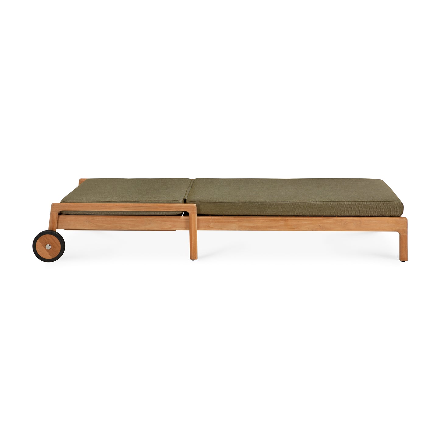 Jack Outdoor Adjustable Teak Lounger - Goode Studio